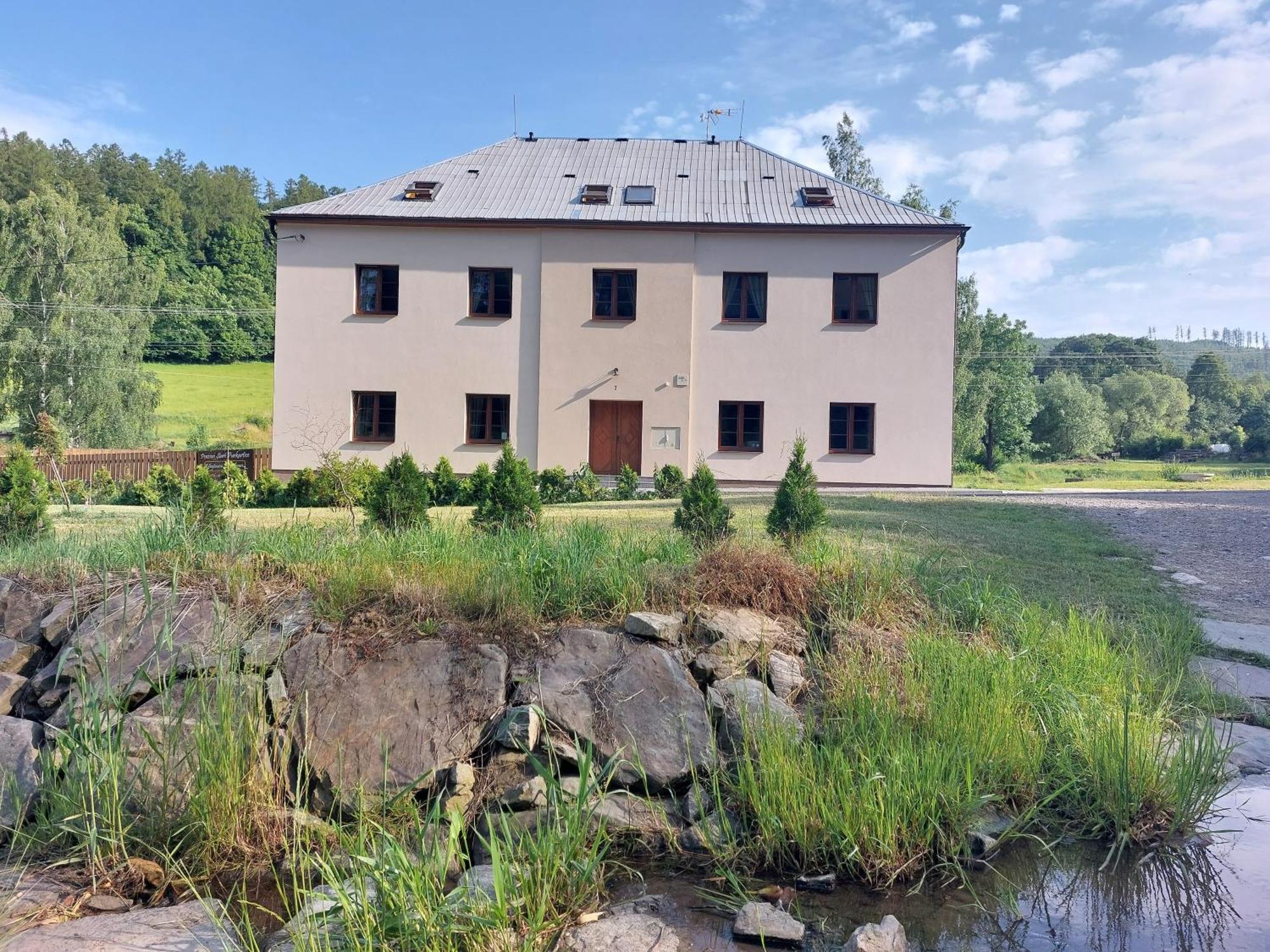 Hotel Penzion Stare Purkartice Hostalkovy Exterior foto